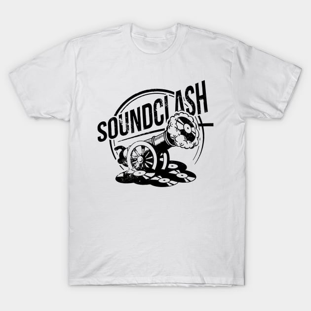 What's a sound clash without a vintage vinyl canon? T-Shirt by Jomi